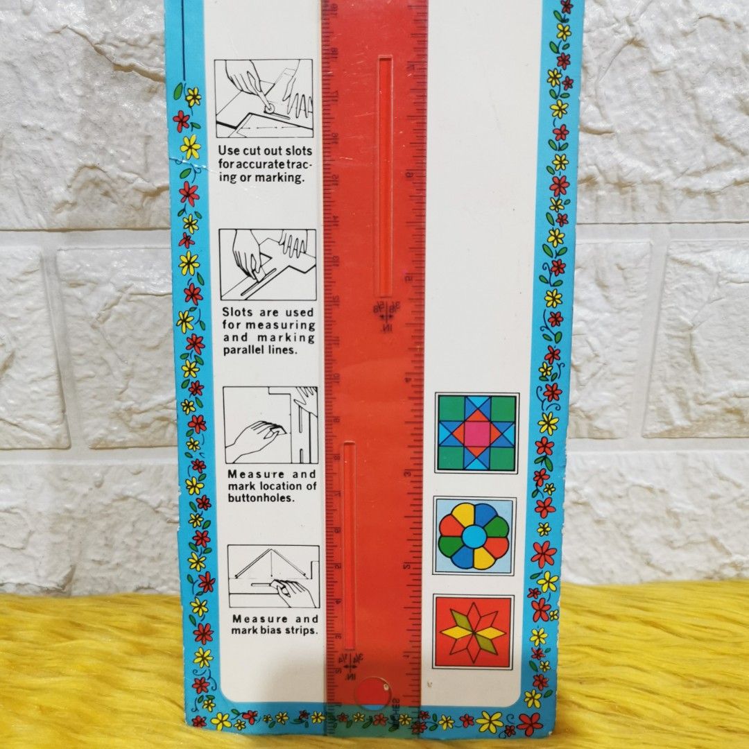 T-square sew and quilt ruler (Category: Craft Supplies & Tools) located in Kawit. Submitted by thrift_nook (Listing ID 1256622061, Image 3). Description: .