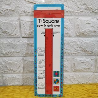 T-square sew and quilt ruler