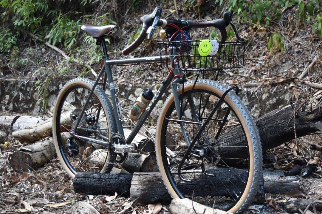 TUBUS Tara Lowrider Pannier Rack Gravel bike