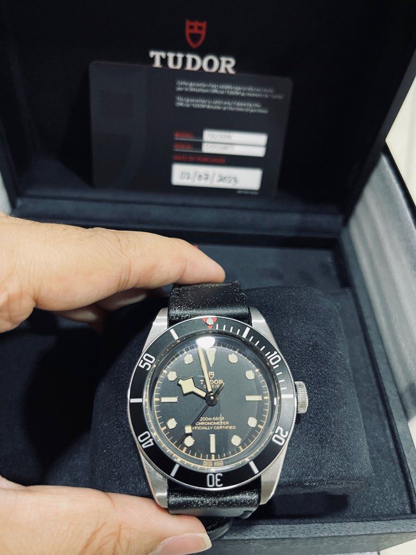 Tudor black deals bay heritage 41mm