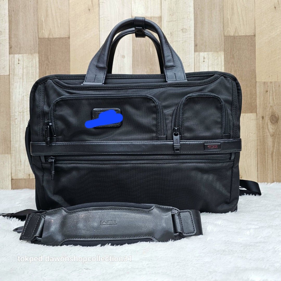 Tumi alpha 2 three way brief original Fesyen Pria Tas Dompet