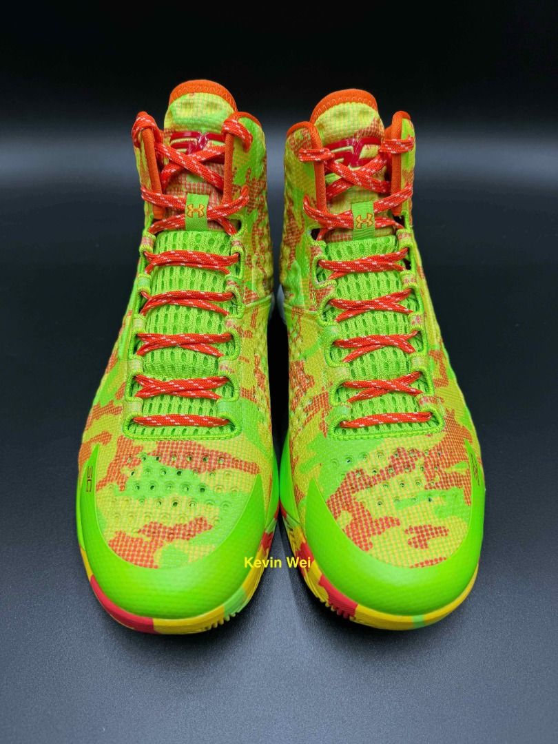 UA Curry 1 one Retro Candy Reign 花綠 3026196-300 籃球鞋 US11