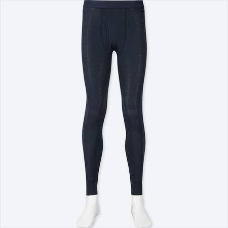 UNIQLO Heattech Extra Warm Long Johns Thermal Tights Joggers Navy Blue Size  Medium, Men's Fashion, Activewear on Carousell