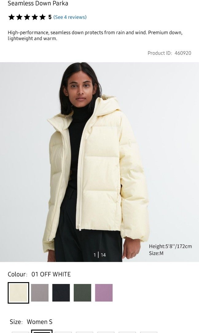 Women seamless sale down parka