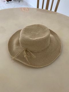 Uniqlo UV Beach Straw Hat * Beige
