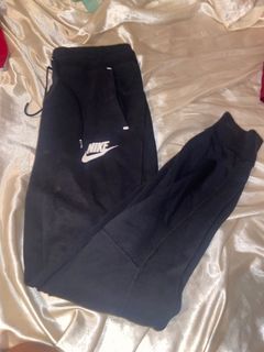 Unisex Nike black trackies with zipper