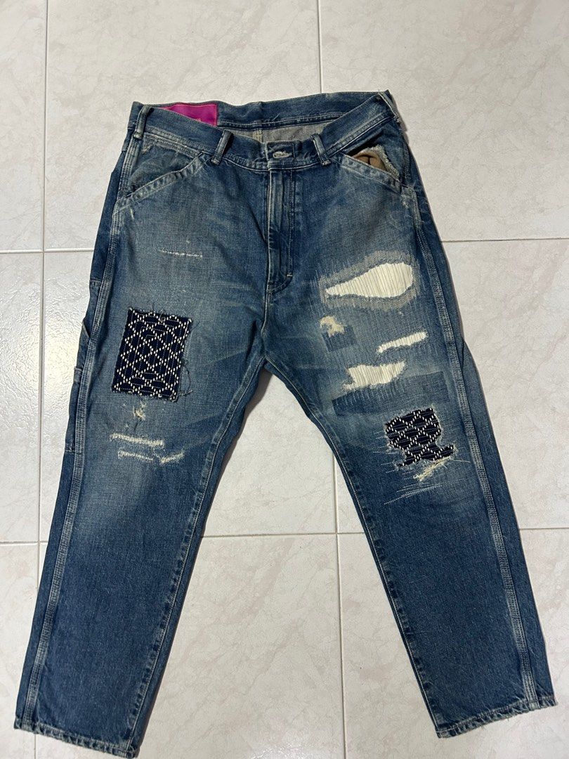 United Arrows u0026 Sons Sashiko Jeans