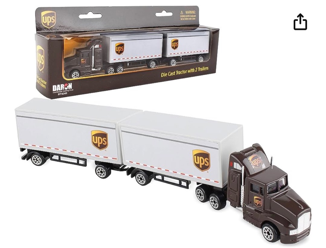 Ups store diecast truck
