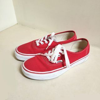 Vans 紅色滑板鞋