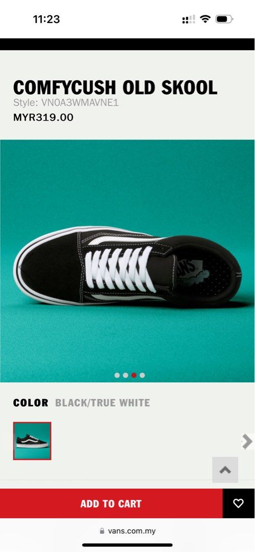 Vans hotsell comfycush difference