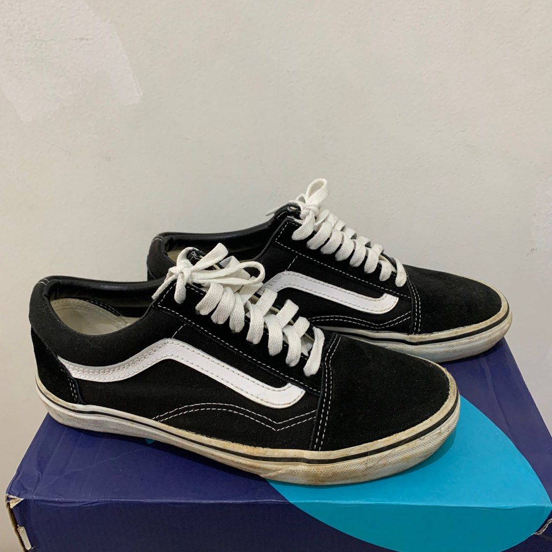 Vans Old Skool Classic Original Baru 1x Pakai Fesyen Pria Sepatu