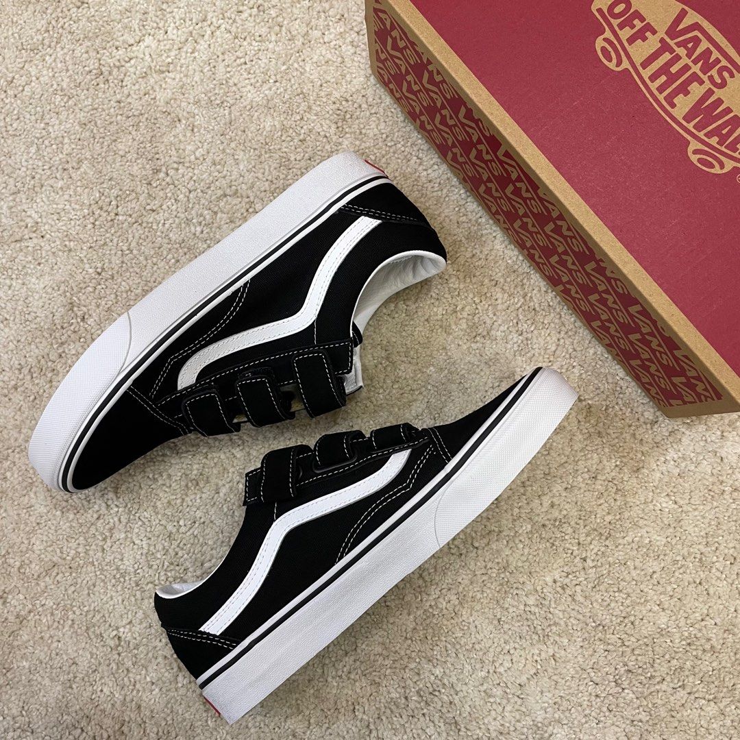 Velcro store platform vans
