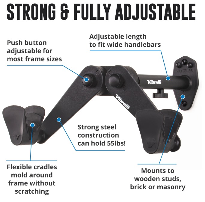 Vibrelli deals bike rack