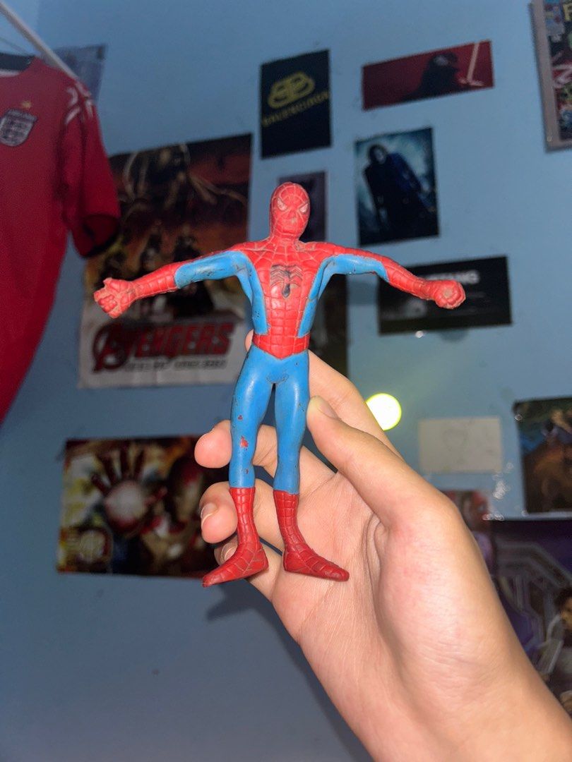 Bendy sales spiderman toy