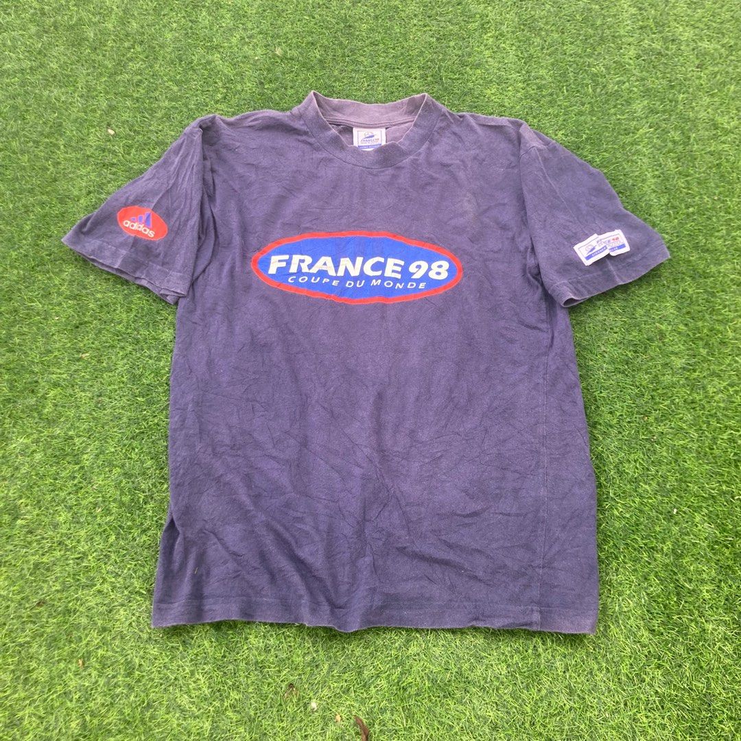Vintage Adidas France Jersey, Men's Fashion, Tops & Sets, Tshirts & Polo  Shirts on Carousell