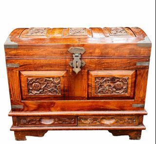 Vintage Anglo Indian Chest