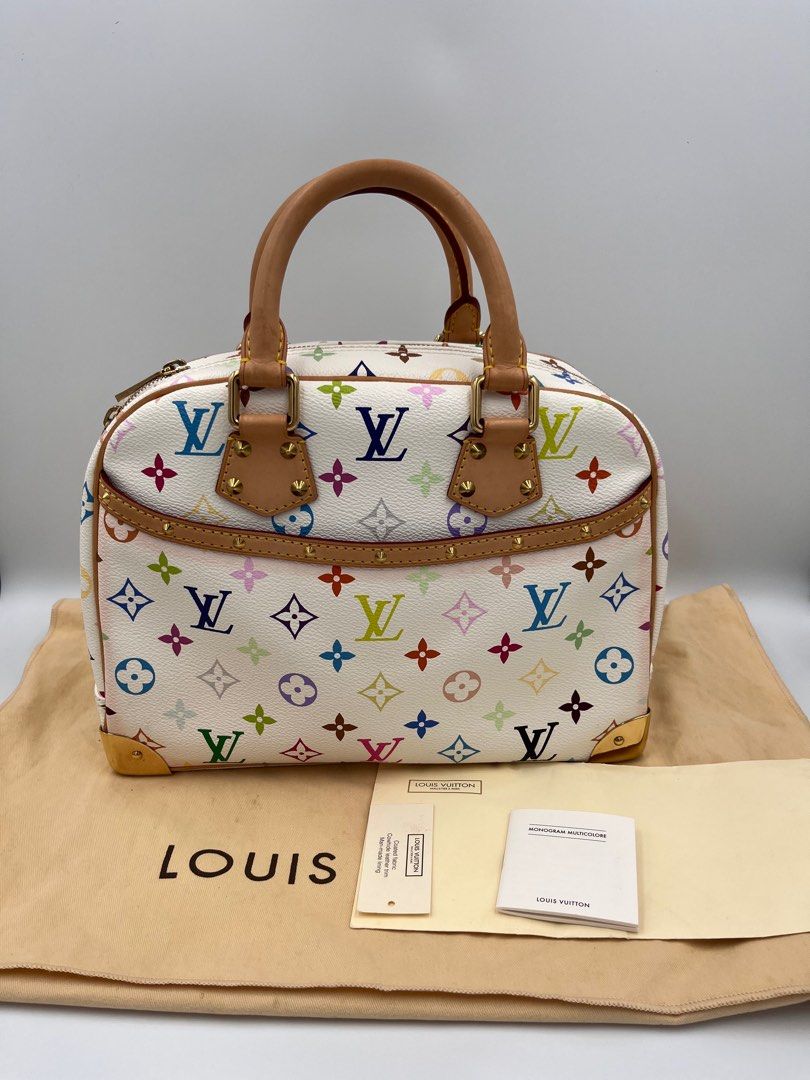 Louis Vuitton Trouville in white multicolor monogram - $1,100