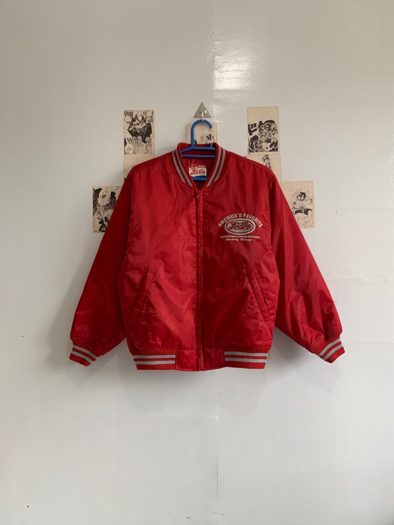 Vintage Pepsi-Cola Bomber Jacket, Men's Fashion, Coats, Jackets and ...