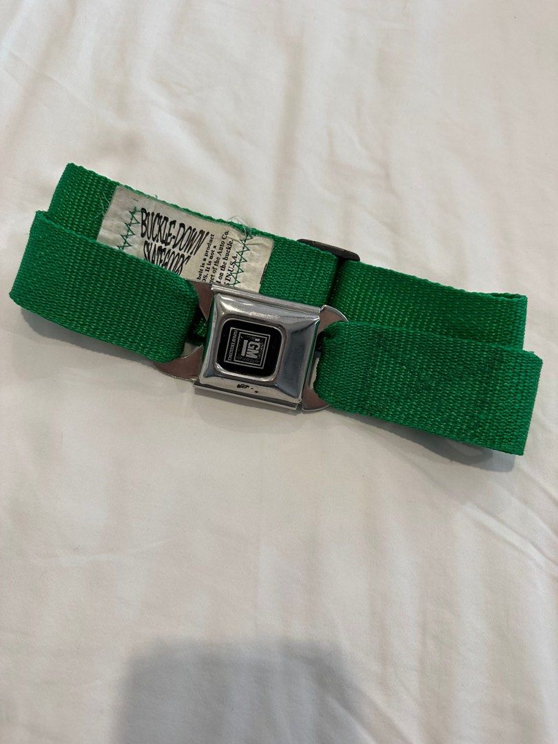 Vintage seat belt buckle belt, Women's Fashion, Watches & Accessories