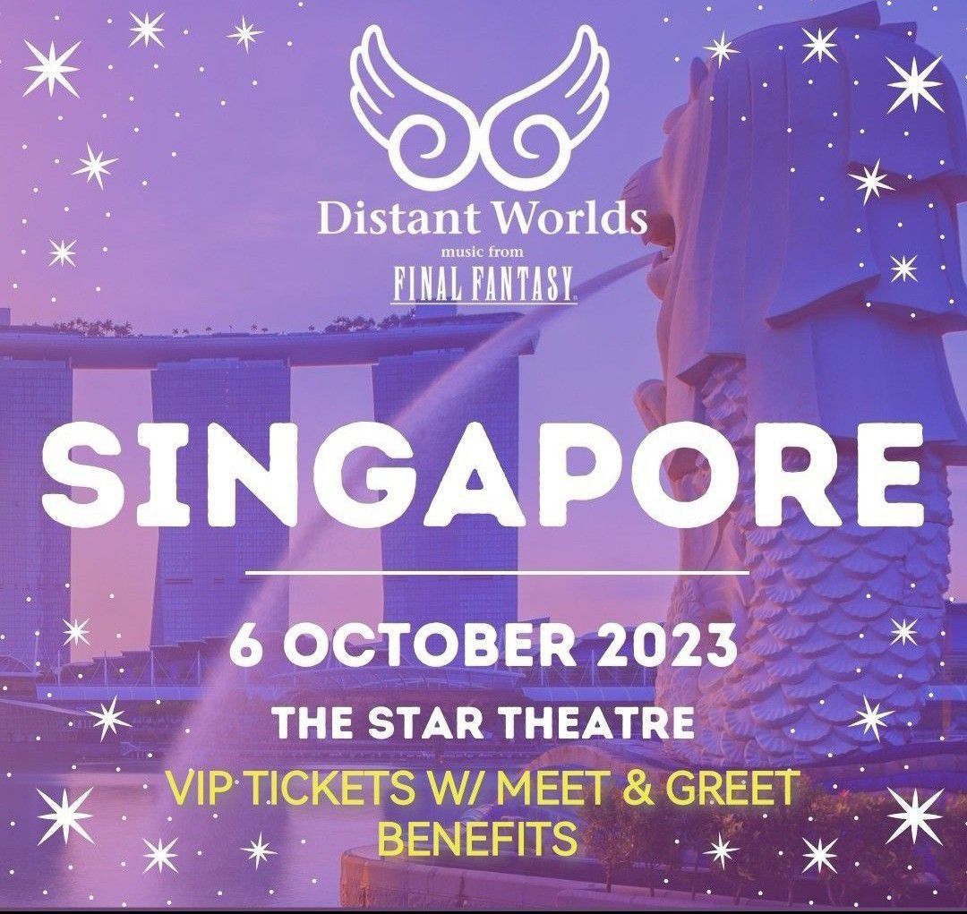 VIP Distant Worlds Final Fantasy in Singapore, Tickets & Vouchers