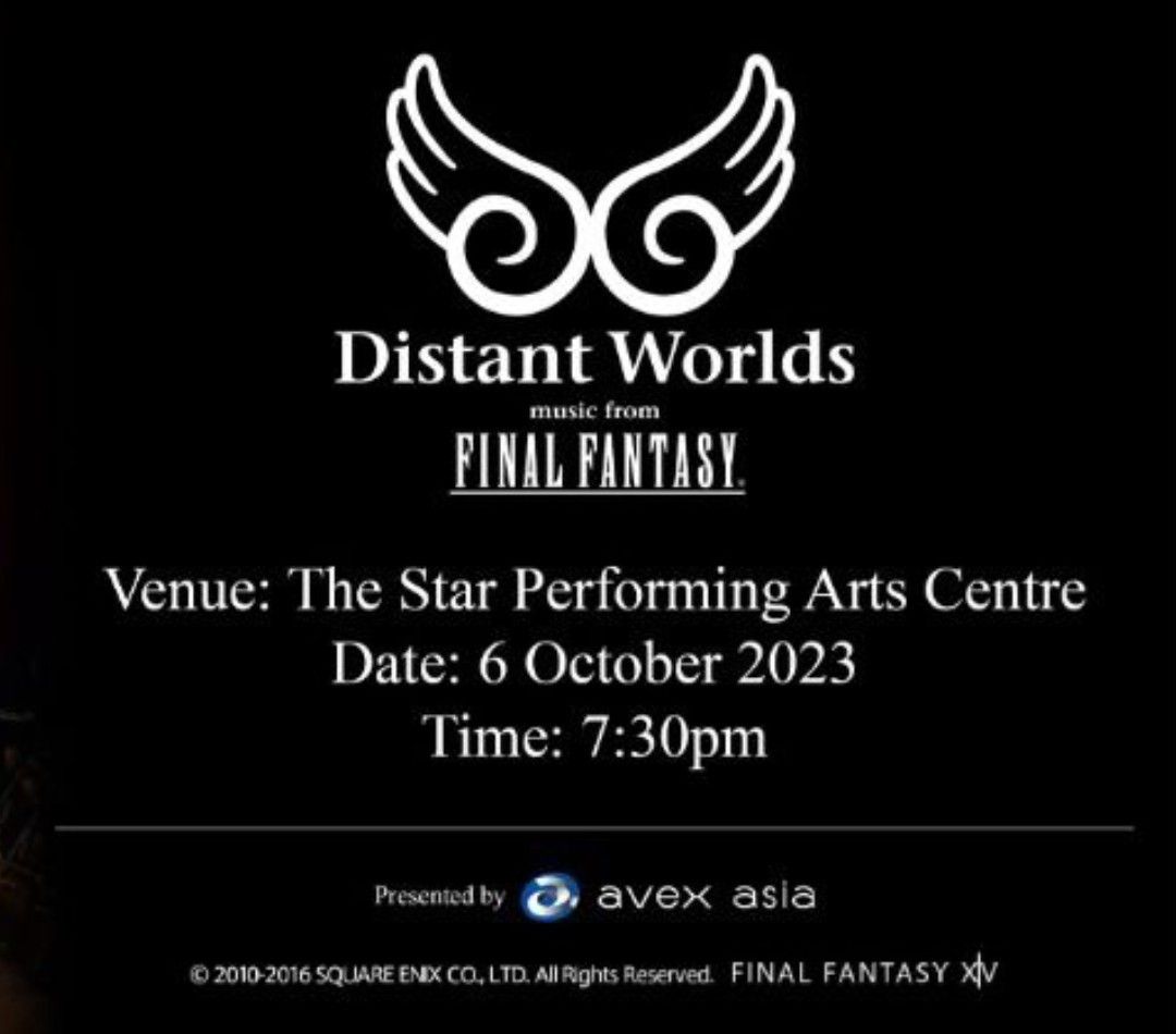 Distant Worlds Singapore 2024 Tickets Esma Odille
