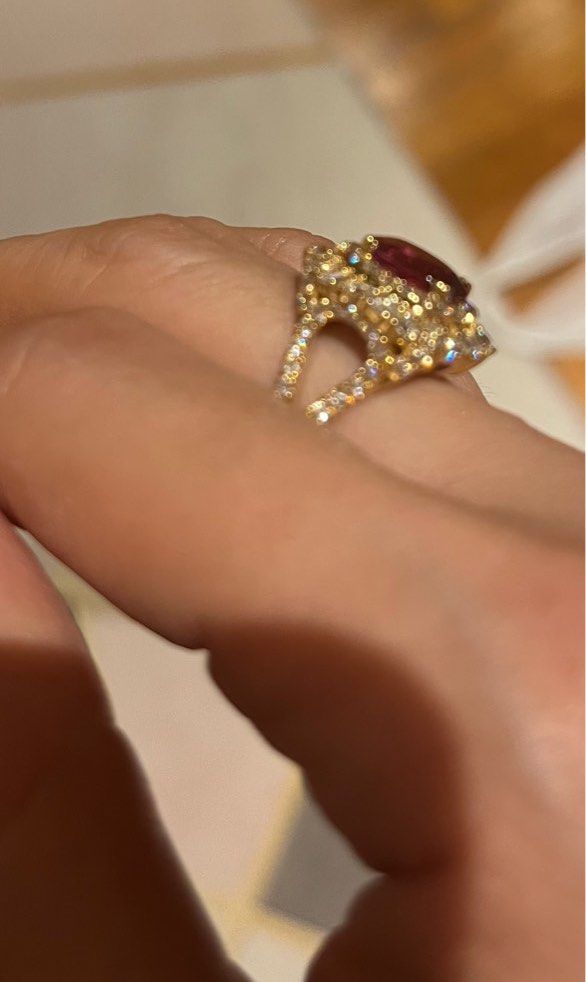 Crushed ice moissanite weddingbee hot sale