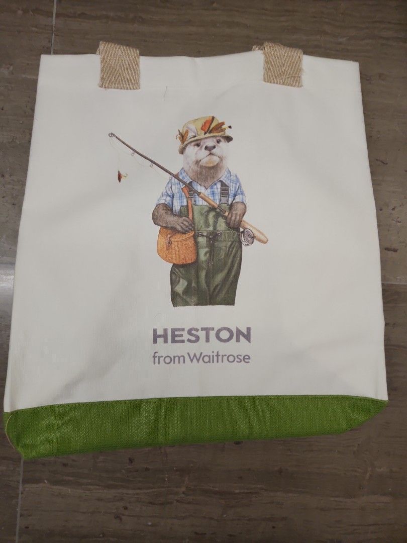 Waitrose green hessian 2025 bag