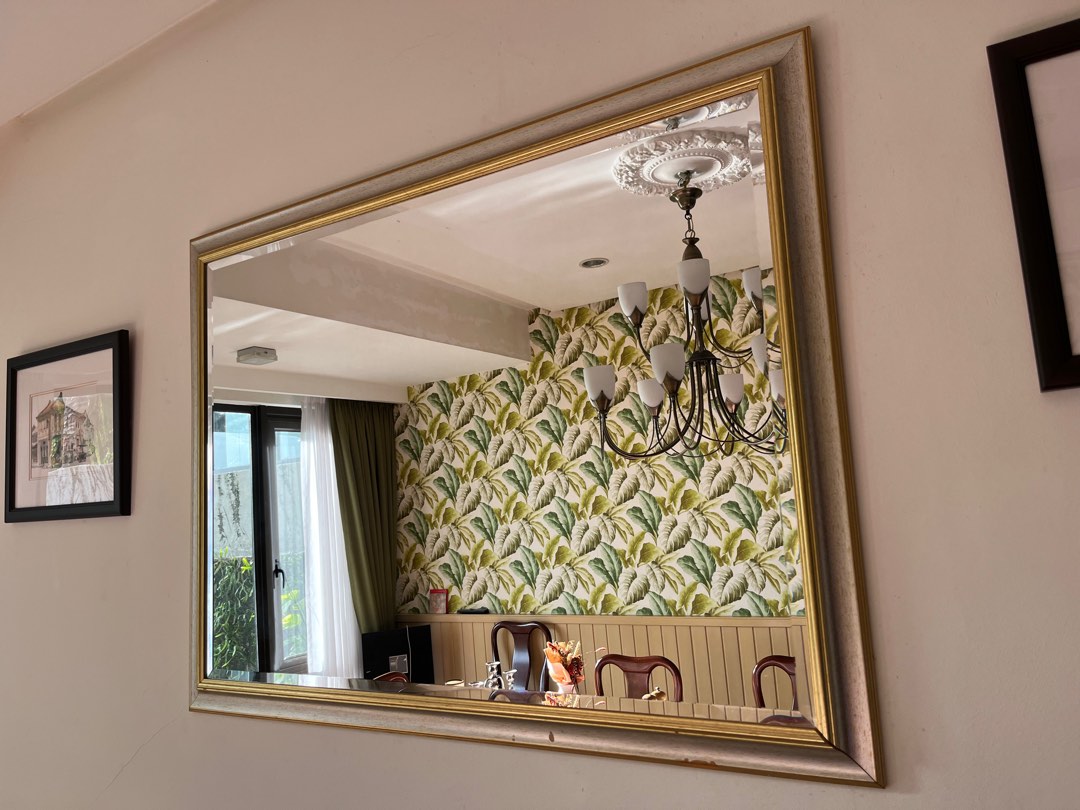 Wall mirror 7cm thickness, Furniture & Home Living, Home Decor, Mirrors