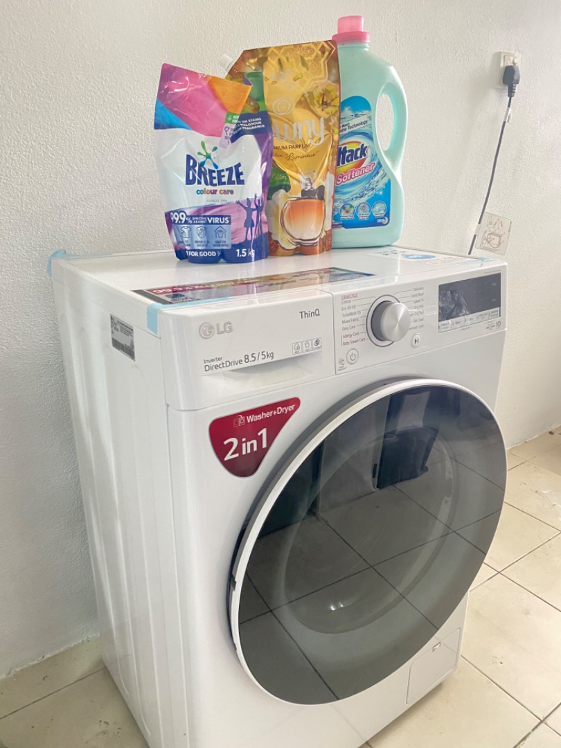 Lg washer 2025 dryer fv1285d4w