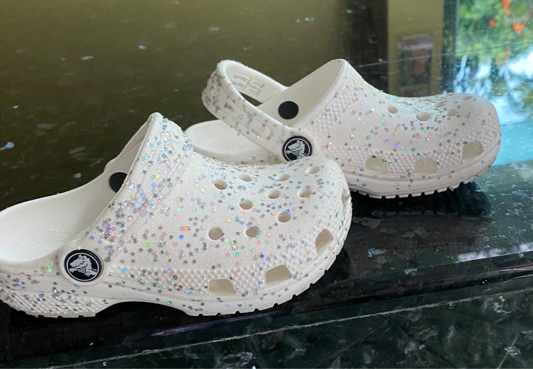 Girls top crocs white