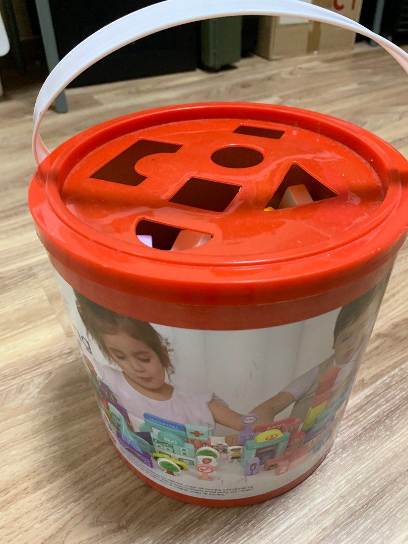 Wooden Building Blocks Preschool Learning, Babies & Kids, Infant