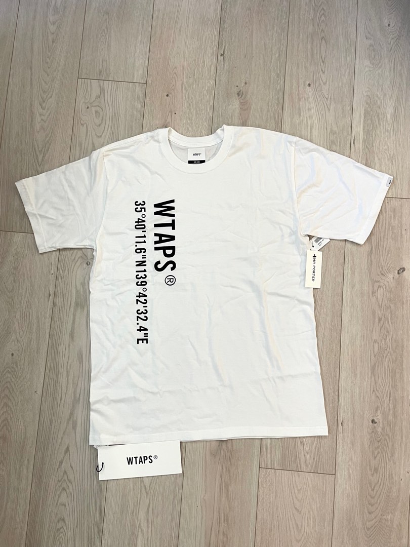 SIGN / SS / COTTON☆WHITE / M☆WTAPS☆231ATDT-CSM28-