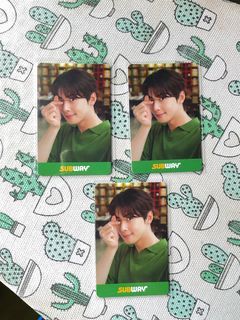 Wts cha eunwoo subway pcs! 🥪