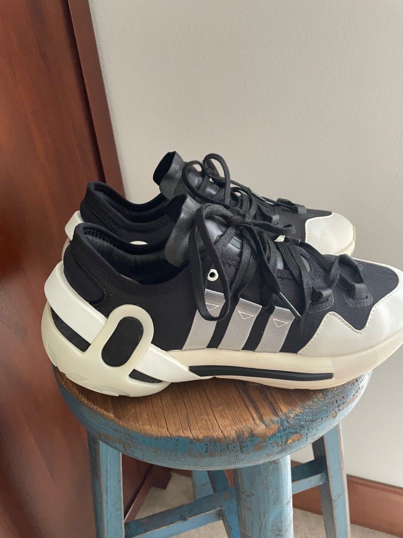 Adidas y3 black and white outlet