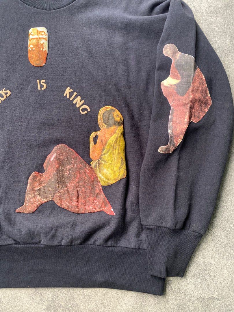 Yeezy Kanye West Jesus Is King sweatshirt authentic original not issey miyake kapital yohji yamamoto rick owens helmut lang raf simons dior prada