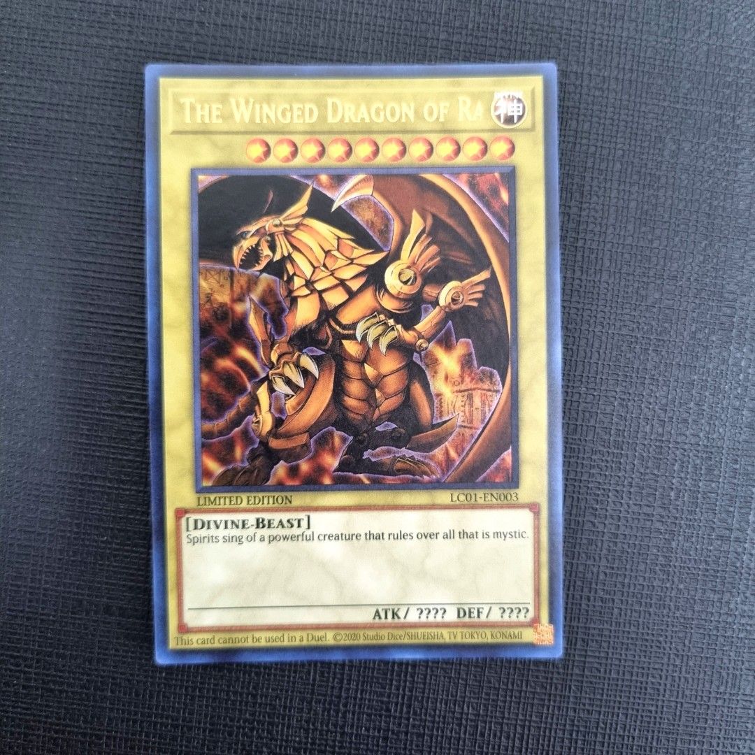 Yugioh God Cards Gbi Yu-Gi-Oh! Egyptian God Cards Complete Set - Slifer,  Obelisk, Ra - Secret Rare, Korean Language, Near Mint Condition All Yugioh  Cards
