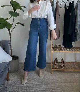 Zara jeans wide leg 💯 authentic