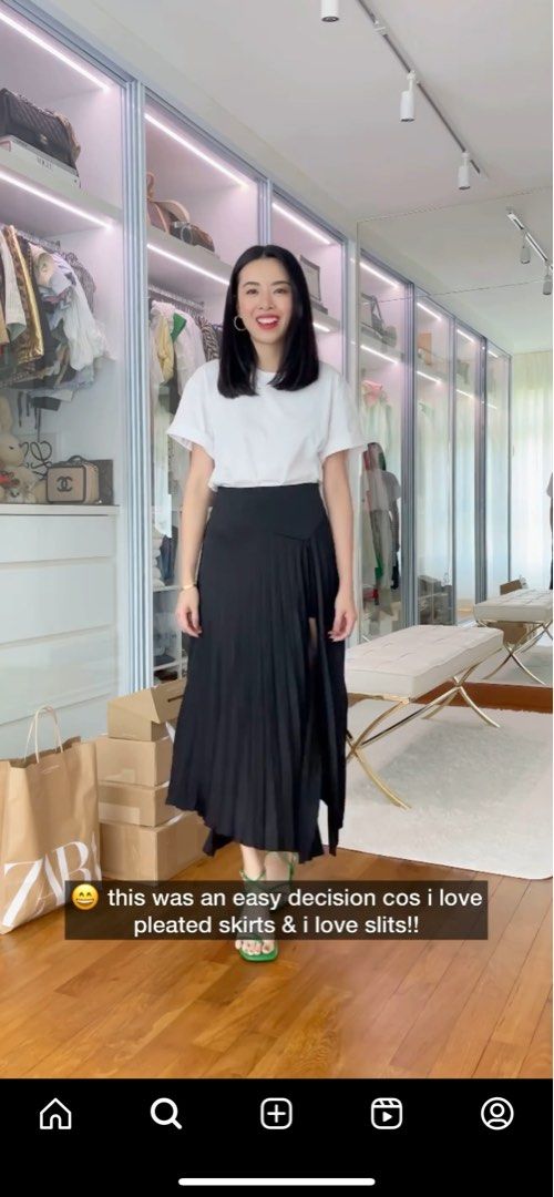 Culotte Plissée Zara Rouge - Taille M - Neuf Avec étiquettes - Style Wide Leg