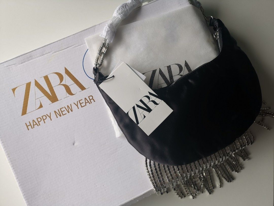 Satiny shoulder bag 2025 zara