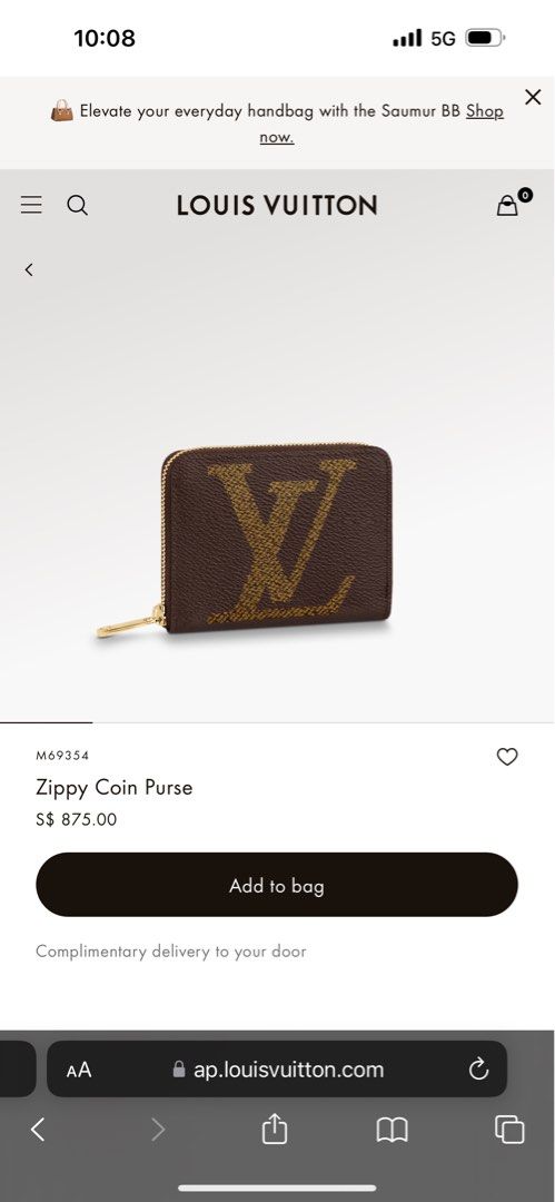 Zippy Coin Purse Monogram Canvas - Wallets and Small Leather Goods M69354