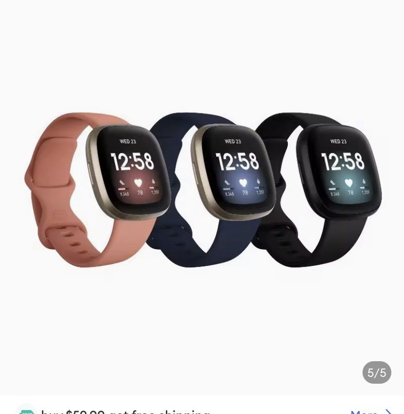 Fitbit versa hot sale under $100