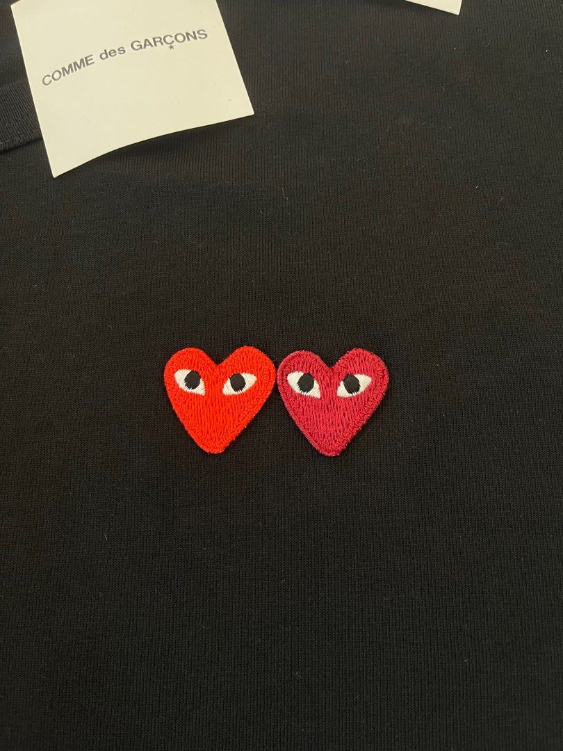 Cdg two hearts clearance