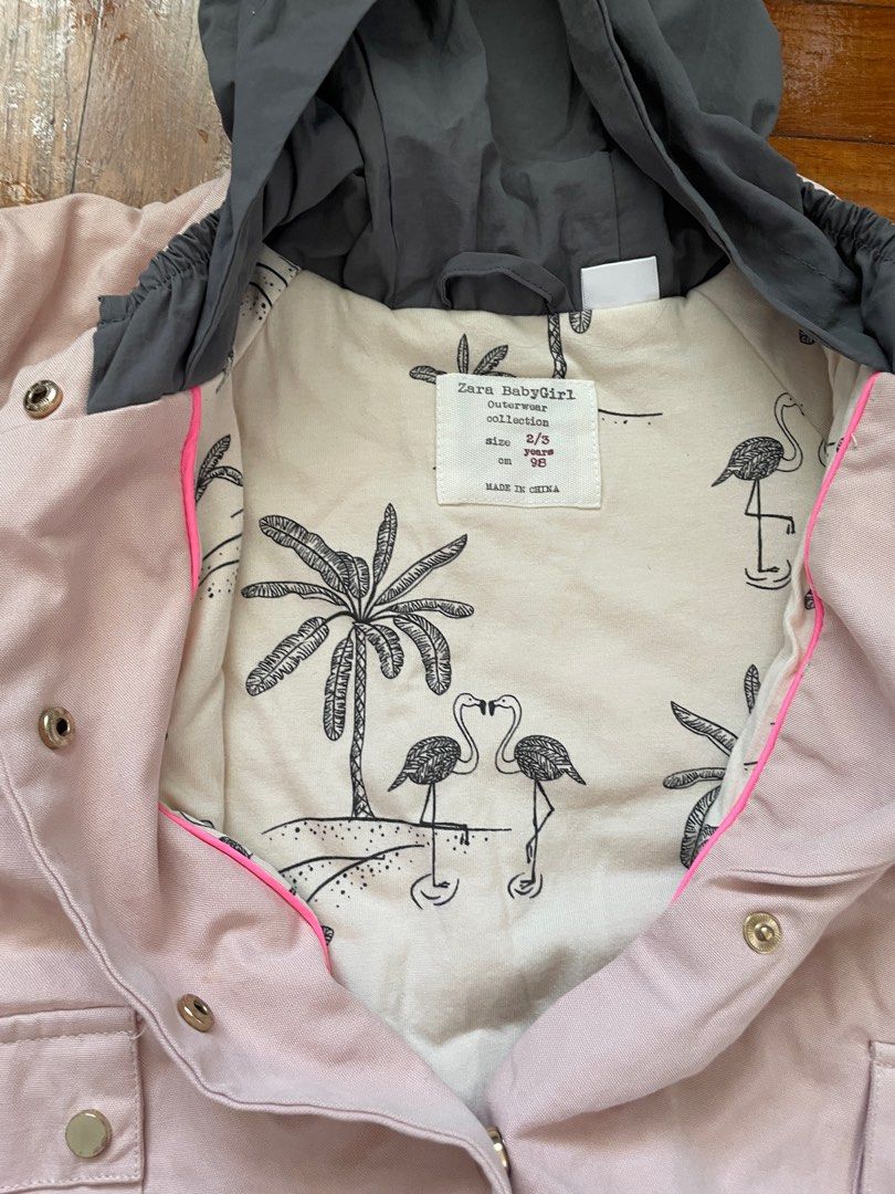 Zara girls outerwear 2025