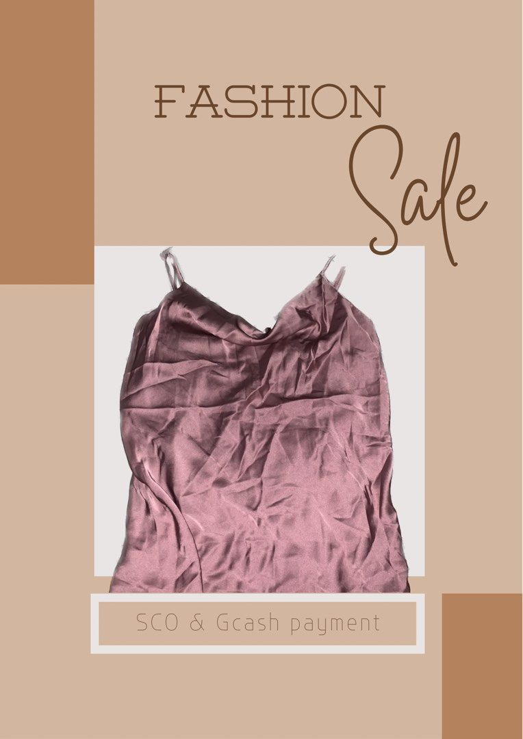 2in1 Silk Dress with Robe (Category: Dresses) located in Taguig. Submitted by helpme_declutteeer (Listing ID 1256672879, Image 2). Description: Super yayamanin. Rare color (rose gold). Hindi lang masyadong halata sa photo kasi gusot. Tamad na ko magplantsa. Please see last photo kapag nakasuot sa manequin. Yung dress niya pwedeng pang party. Makapal yung robe at with bulsa.