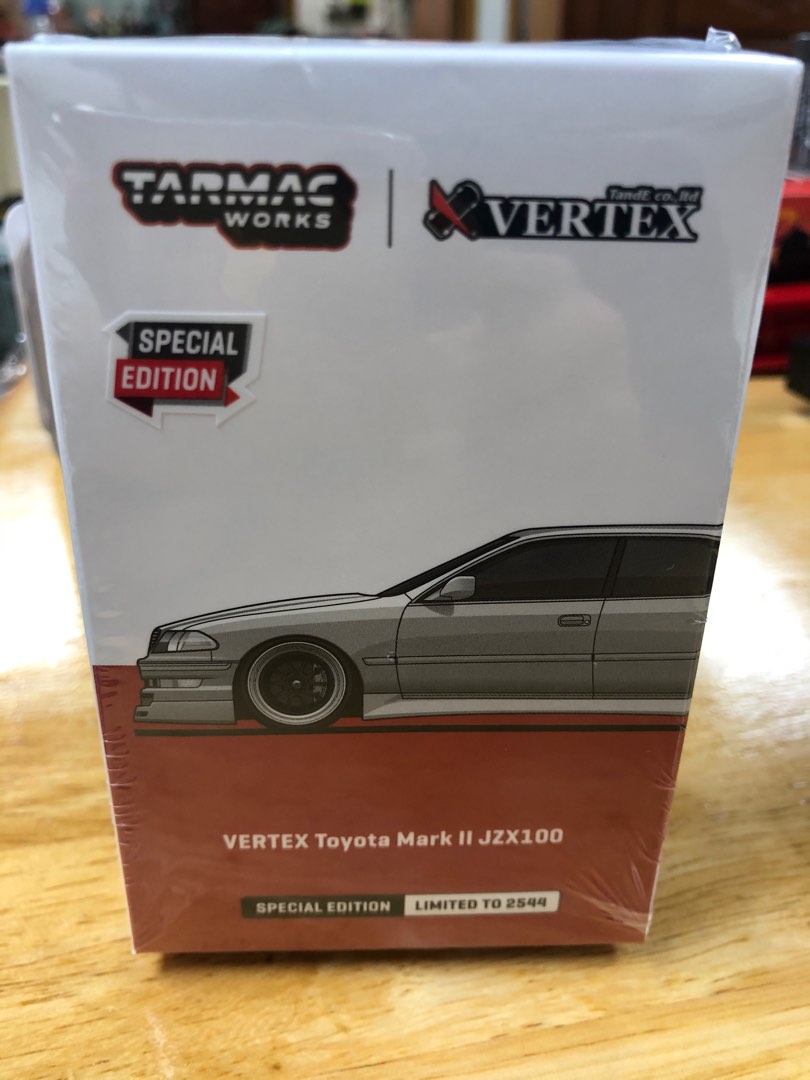 1/64 ターマック トヨタ VERTEX マークⅡ JZX100 香港限定-