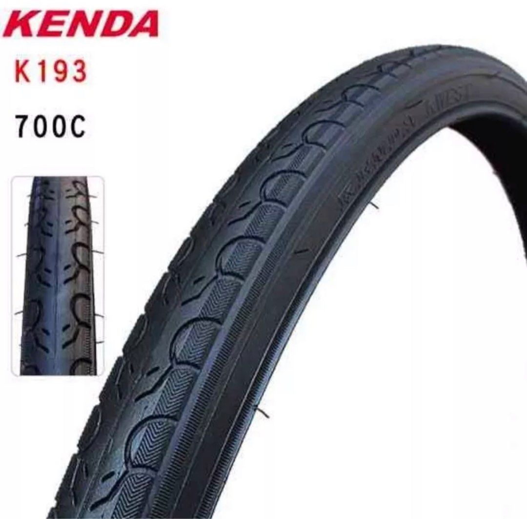700 x 25c 25x622 Tyre Kenda K152 or K193 700 x 25c 25x622 27TPI
