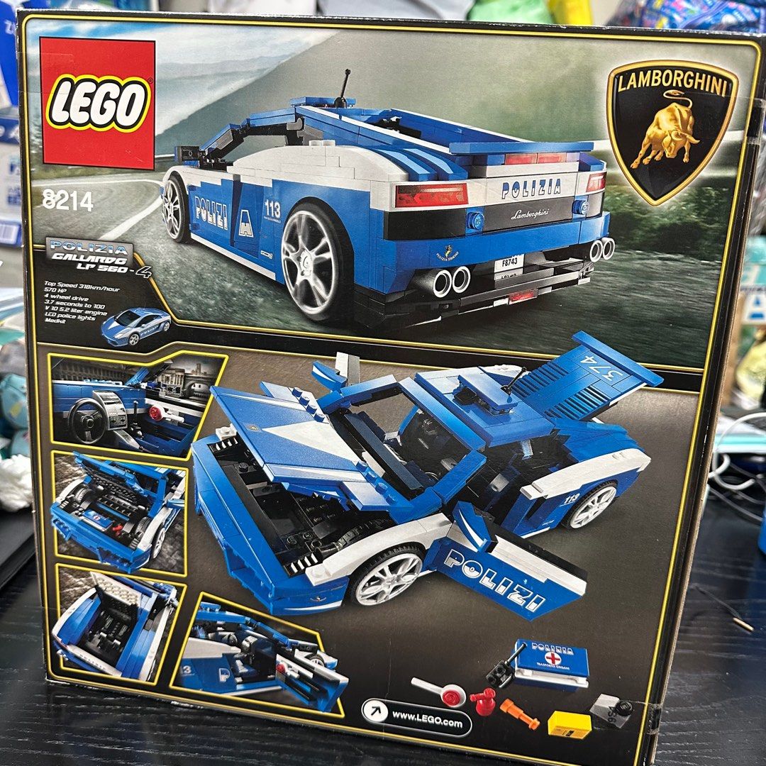 lego 8214 racers lamborghini