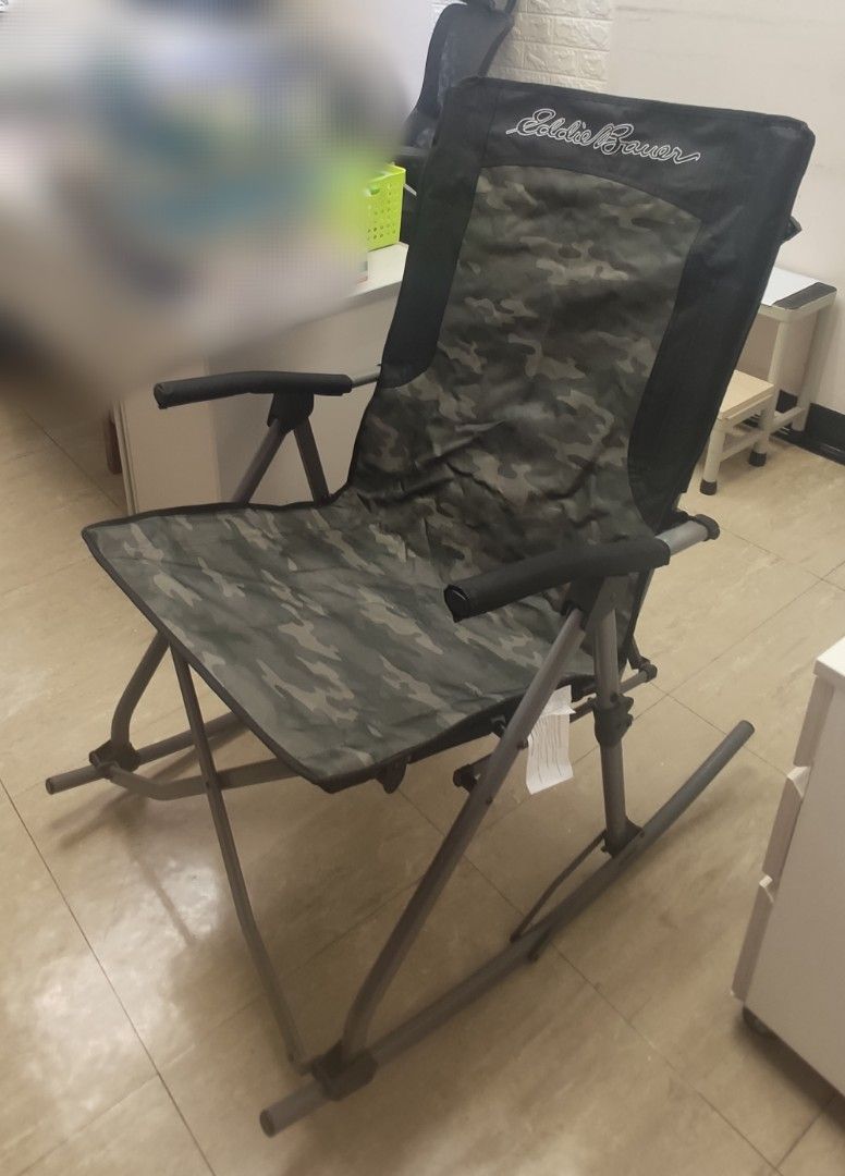 Eddie bauer camp rocking 2025 chair