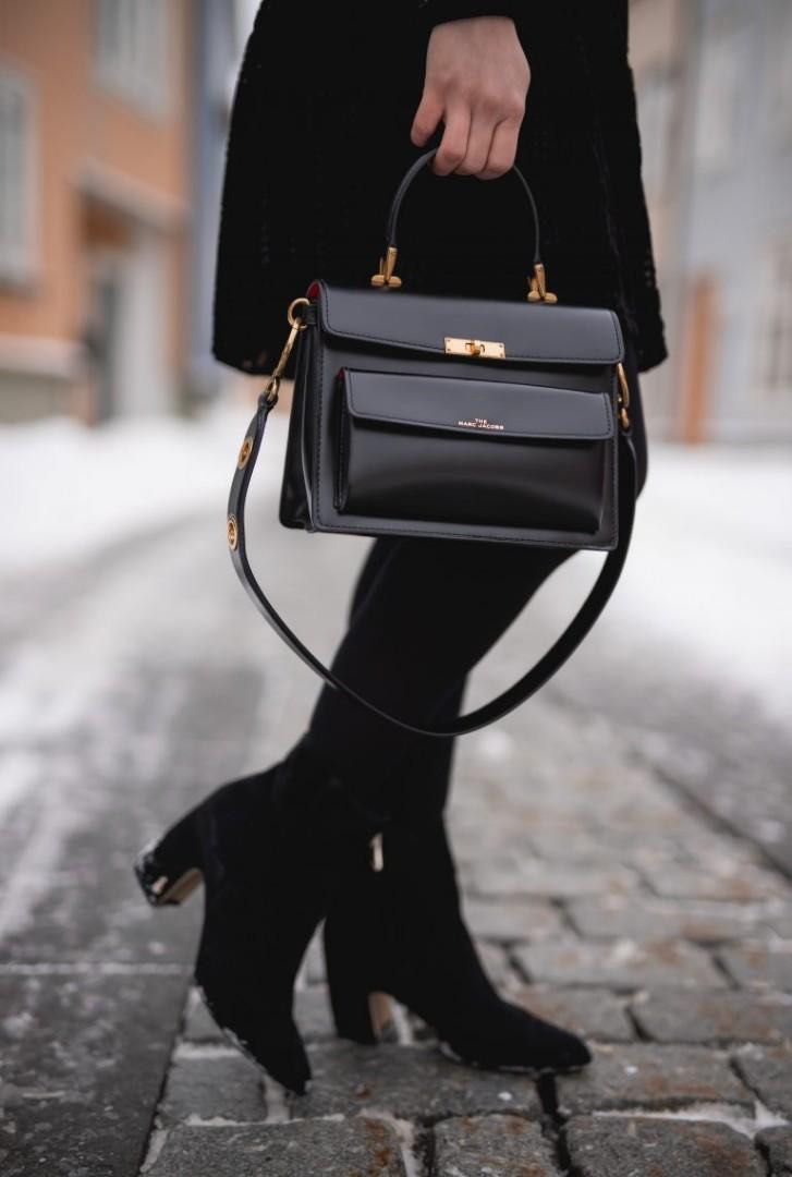 Marc Jacobs The Uptown Downtown Leather shoulder bag Handbag Carousell