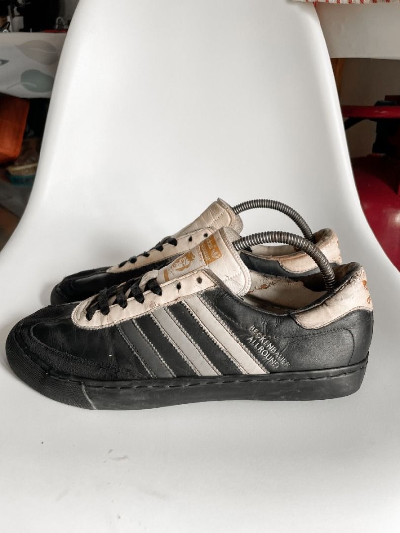Adidas Beckenbauer Allround Black White Vintage Retro Sneakers Shoes Original Authentic 100 Sepatu Sneaker Casual Kasual